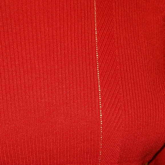 Spense XL red knit women's dress - Picture 4 of 8